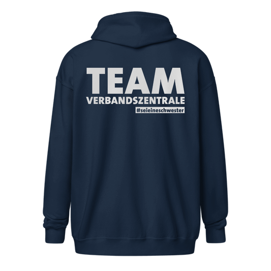 Unisex Hoodie Jacke - TEAM
