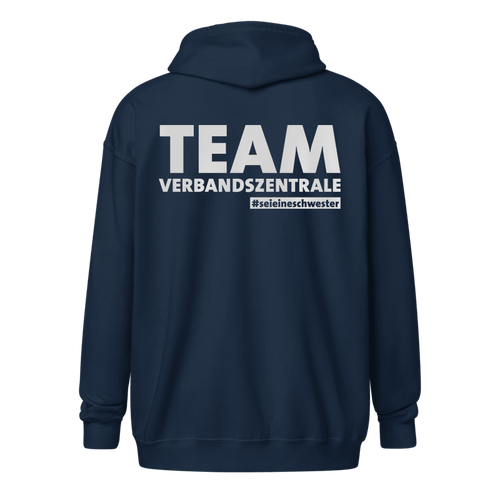 Unisex Hoodie Jacke - TEAM