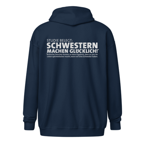 Unisex Hoodie Jacke - SCHWESTERN