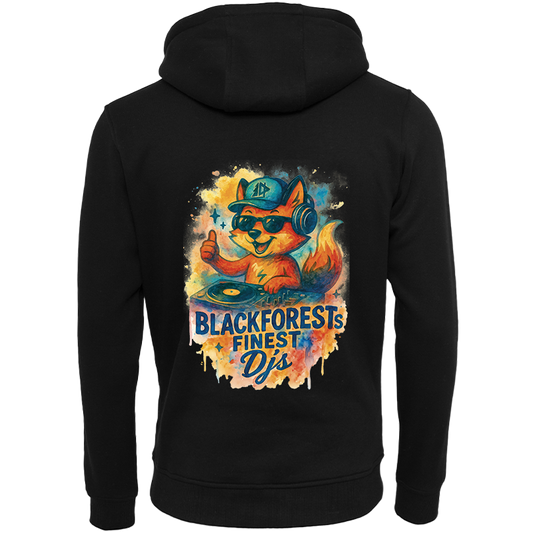 COLOURED FOX HOODIE
