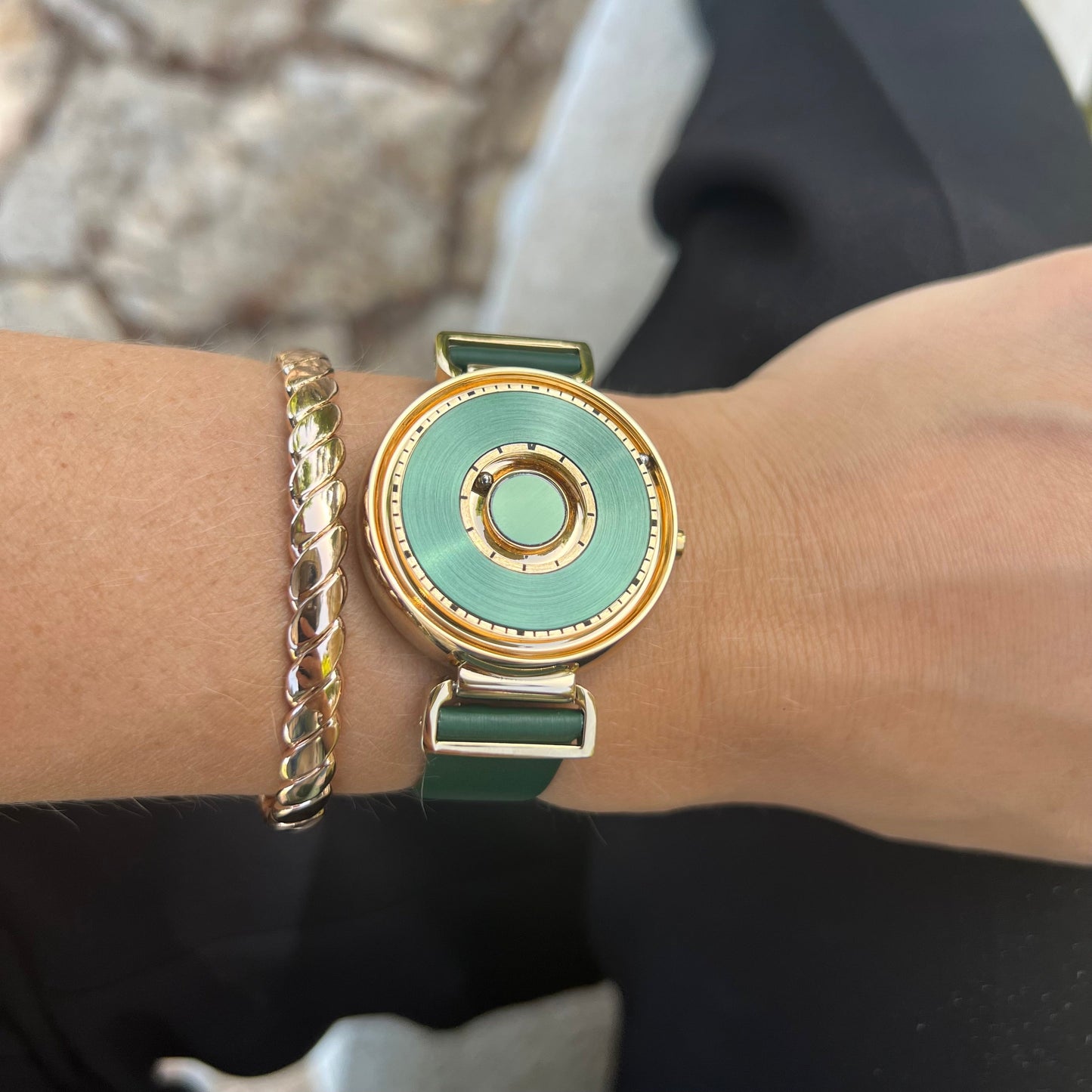 Bella Gold Green