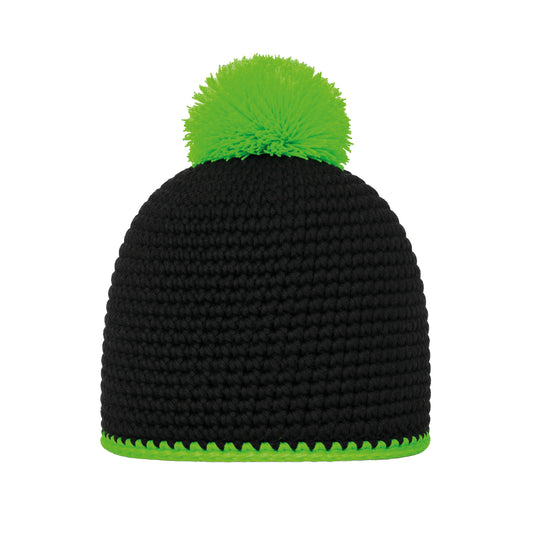 Bommel Strickmütze