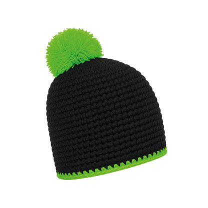 Bommel Strickmütze