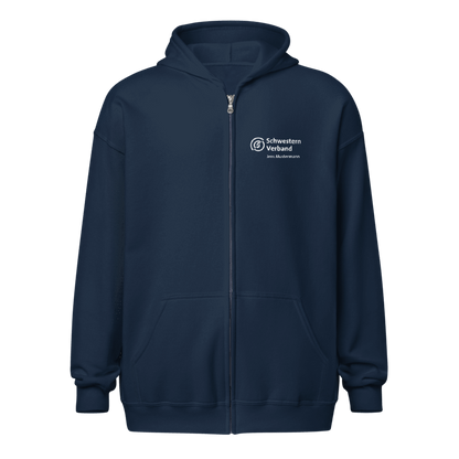 Unisex Hoodie Jacke - TEAM