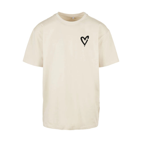 MALLE LOVE - OVERSIZED TSHIRT - BEIGE