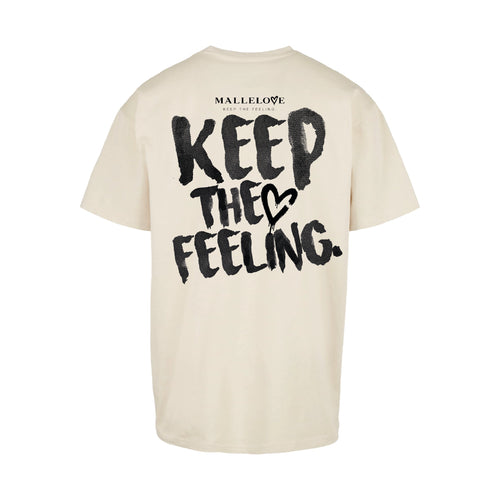 MALLE LOVE - OVERSIZED TSHIRT - BEIGE Hover