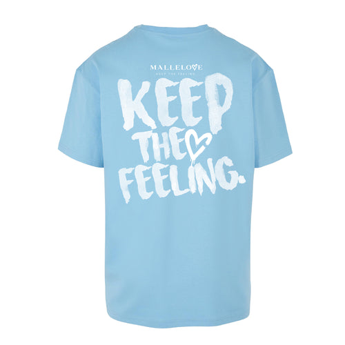 MALLE LOVE - OVERSIZED TSHIRT - BALTIC BLUE Hover