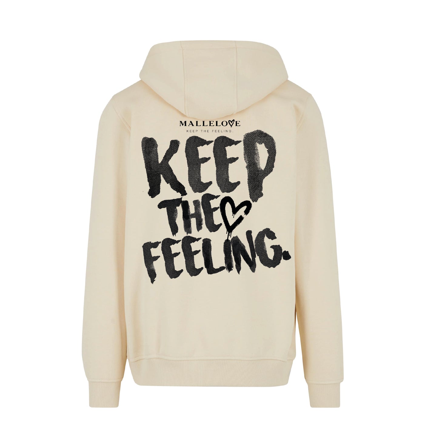 MALLE LOVE - HOODIE - BEIGE