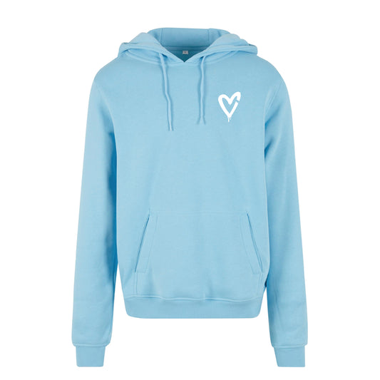 MALLE LOVE - HOODIE - BALTIC BLUE