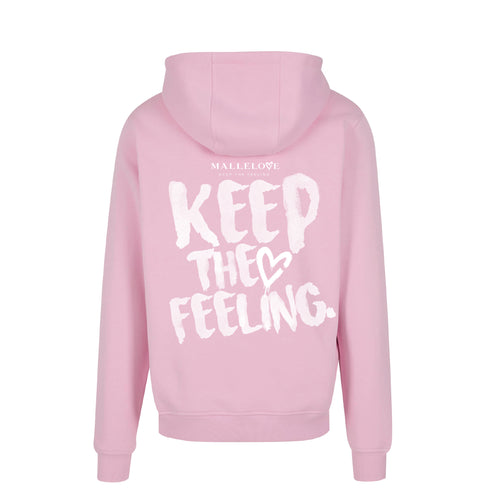 MALLE LOVE - HOODIE - SOFTPINK Hover