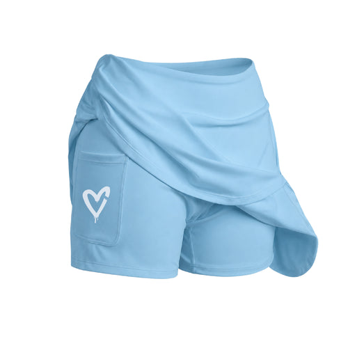 MALLE LOVE - SKORT - DUSKY BLUE Hover