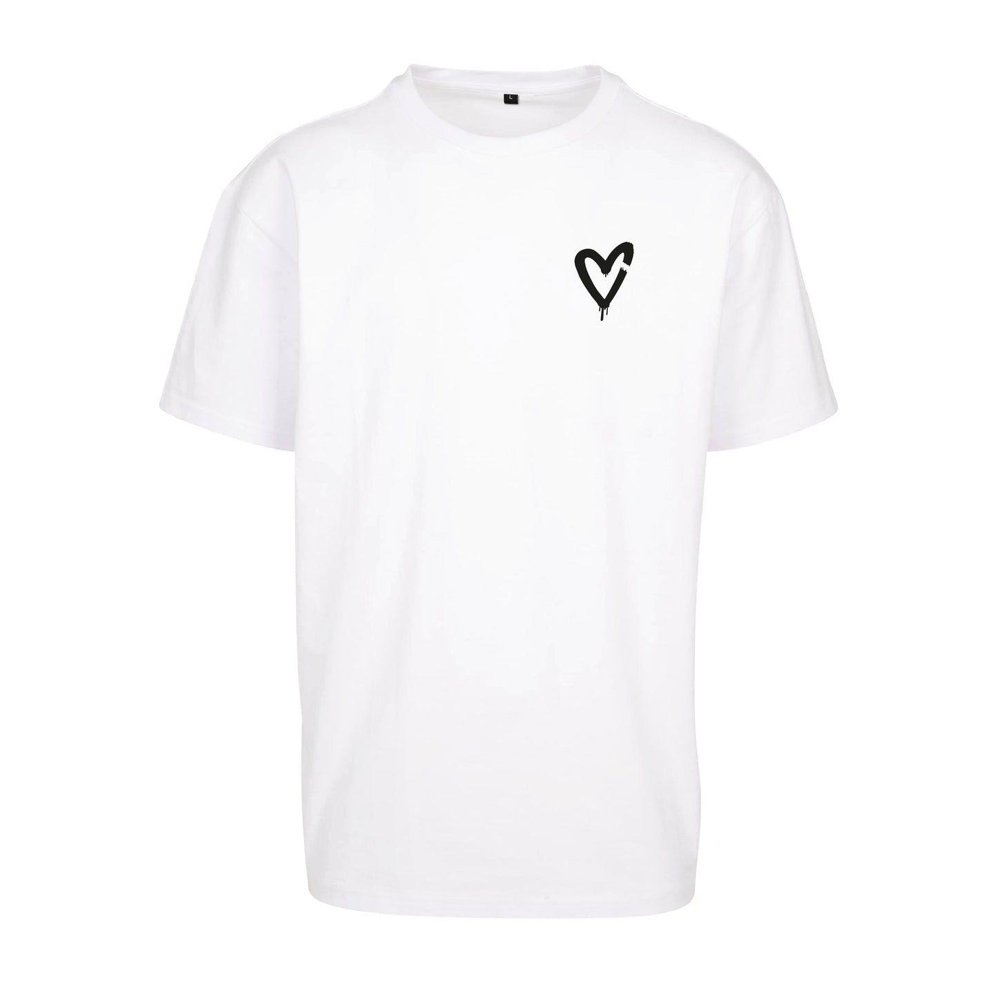 MALLE LOVE - OVERSIZED TSHIRT - WHITE