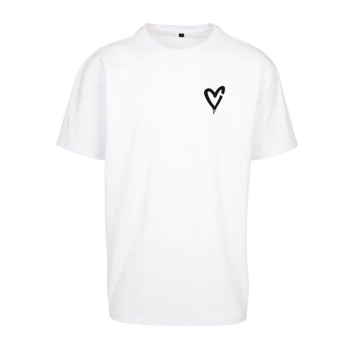 MALLE LOVE - OVERSIZED TSHIRT - WHITE