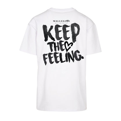 MALLE LOVE - OVERSIZED TSHIRT - WHITE